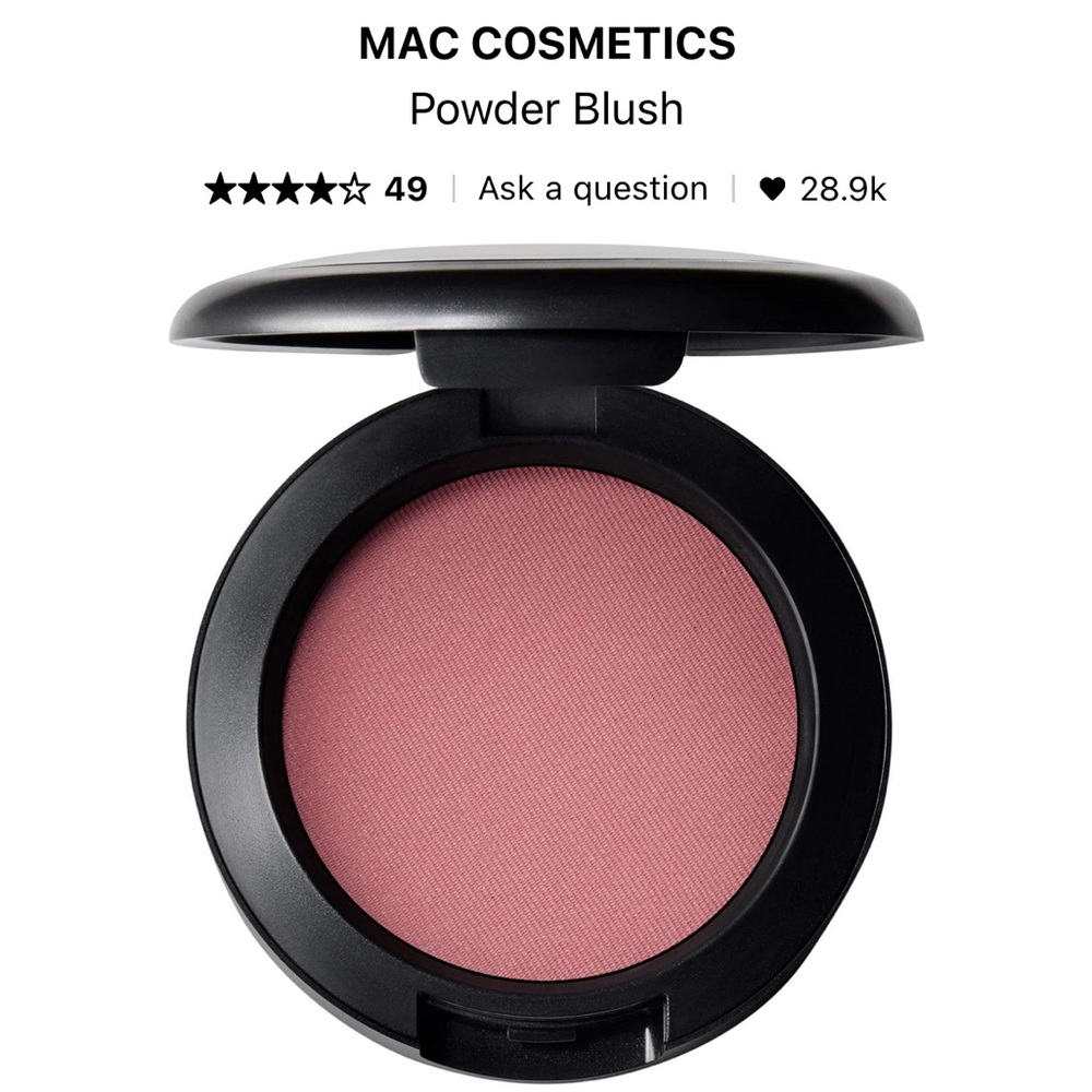 BNIB MAC Powder Blush Desert Rose (Matte Finish)
